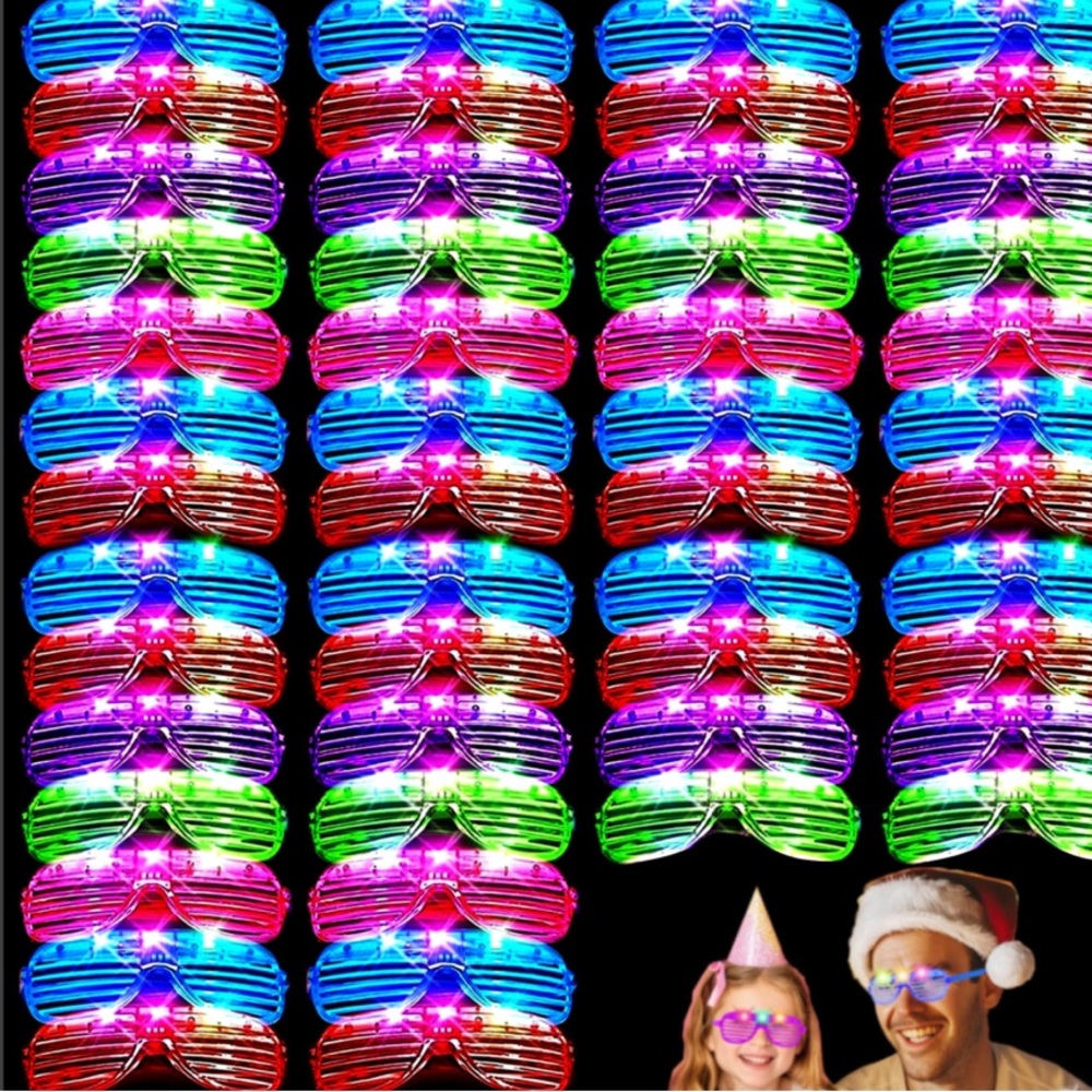 NWT Colorful LED Party Glasses Sets (various quantities)‎